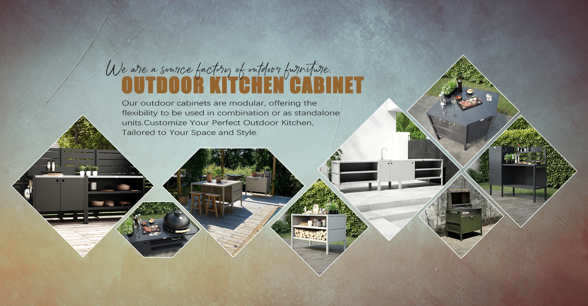 Patvarios lauko virtuvės spintelės tiekėjas